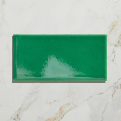 Victorian Style™ Wall Ceramic Emerald Green Metro