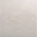 A smooth off-white ceramic tile with subtle gray veining view glacier 60x60cm for flooring and wall use