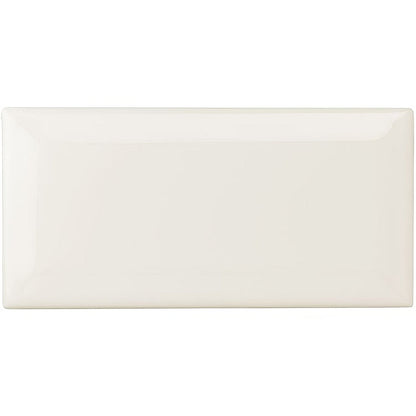 Vintage White Metro Bevelled Tile