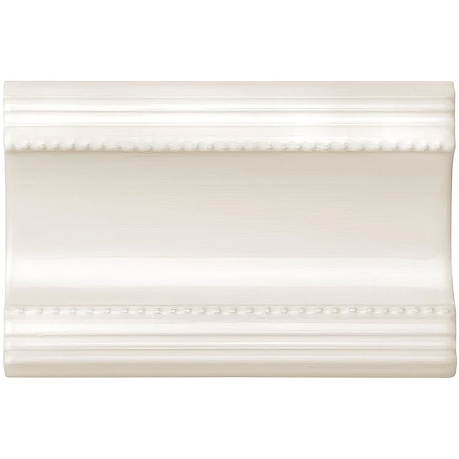 Vintage White Plain Cornice