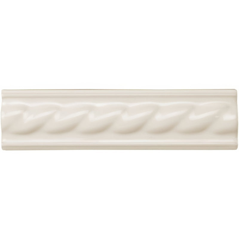 Vintage White Rope Moulding