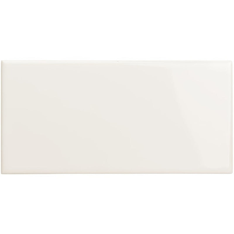 Vintage White Rounded Edge Long