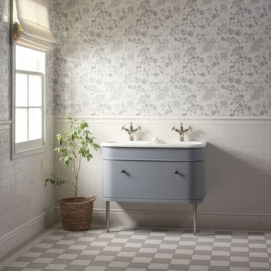 Vintage White Skirting Tile - alternate view