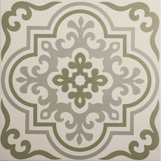 Vogue Green on Chalk - alternate view