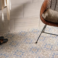 Vogue Light Blue/Stone on Chalk shown as flooring (2)