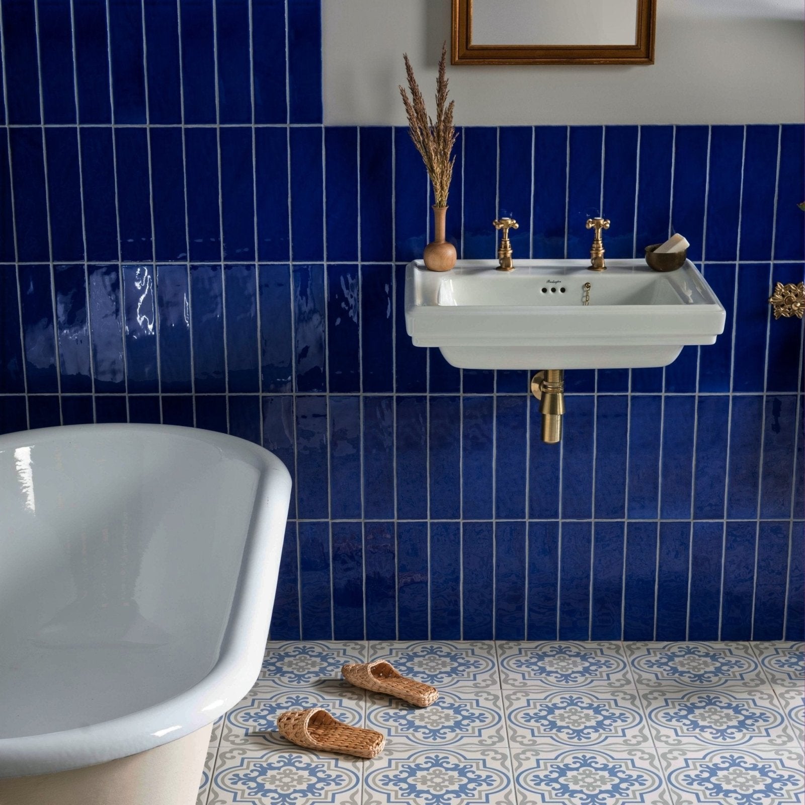 Vogue Light Blue/Stone on Chalk