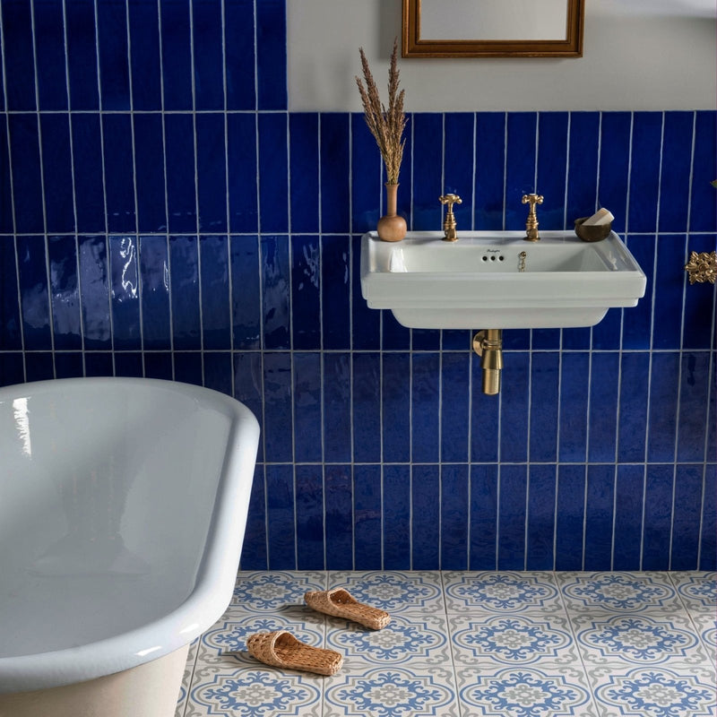 Vogue Light Blue/Stone on Chalk