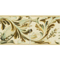 W B Simpson Fish Frieze 2-Tile Set on County White