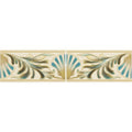 W B Simpson Shell Frieze 2-Tile Set on County White