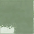 Victorian Style wall ceramic cabbage green square tile in matte sage green with subtle uneven white splatter design