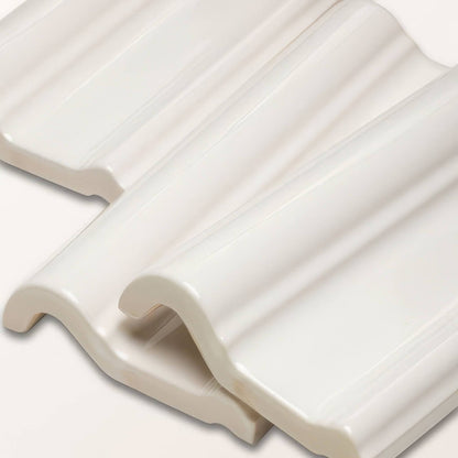 Wall Ceramic Cotton White Dado