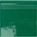 Victorian Style wall ceramic emerald green skirting tile with glossy finish subtle crackled texture and geometric design