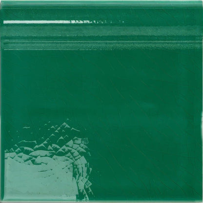 Wall Ceramic Emerald Green Skirting