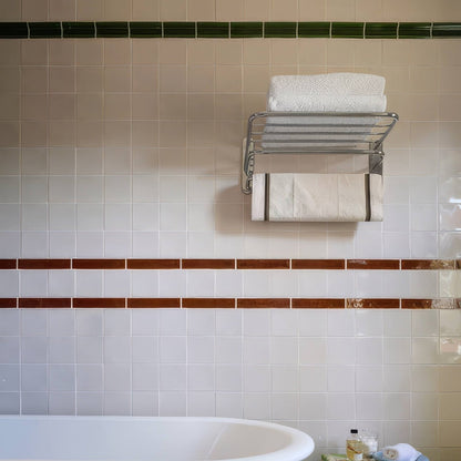 Wall Ceramic Olive Green Dado Crackle Glaze