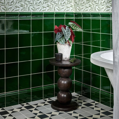 Wall Ceramic Olive Green Skirting