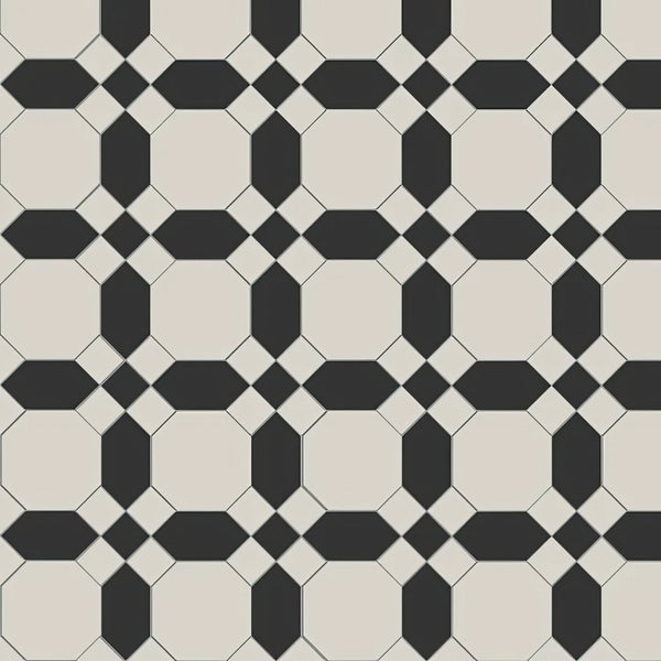 Black and Dover White
