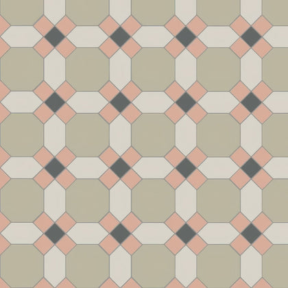 Carnation Pink, Chester Mews, Dover White, & Revival Grey