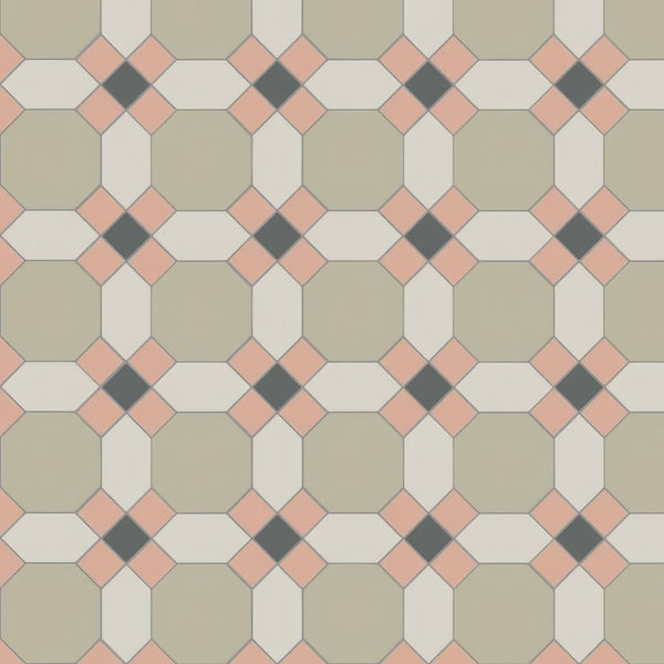 Carnation Pink, Chester Mews, Dover White, & Revival Grey