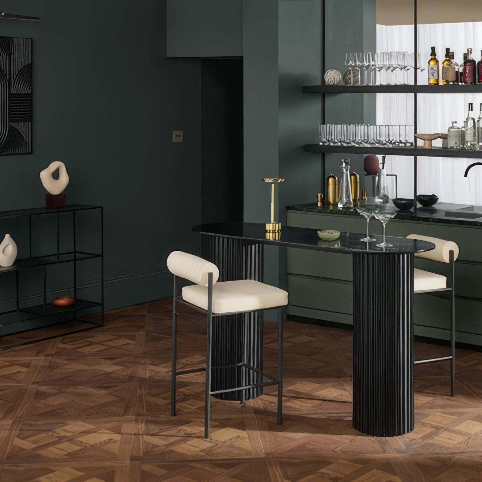 Warwick Hazelnut Oak Design Panel oak herringbone wood flooring