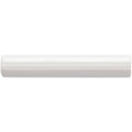 White cylindrical ceramic tile with a smooth glossy finish from the Waveney Bundled Reed collection
