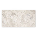 Rectangular westhampton ceramic tile 30 x 60 with diamond sawn edge honed finish in light gray and white marble pattern