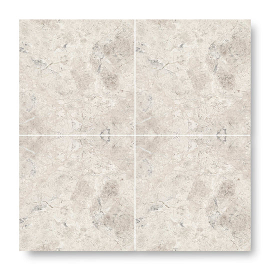 Westhampton 30 x 30cm Slight Bevel, Diamond Sawn Edge, Honed Marble Wall & Floor Tile
