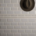 Westminster Grey Metro Bevelled Tile – detail view 2