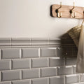 Westminster Grey Metro Bevelled Tile – pattern detail