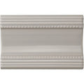 Westminster Grey Plain Cornice Ceramic Wall Tile 152x75mm