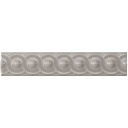 Westminster Grey Scroll Moulding Ceramic Wall Tile 152x29mm
