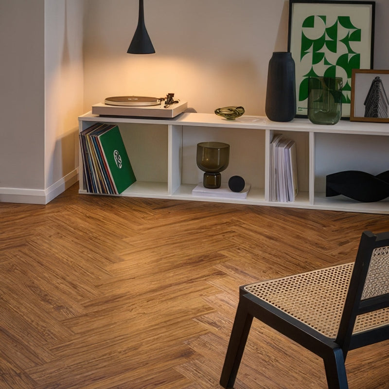 Weymouth Vine Oak Herringbone