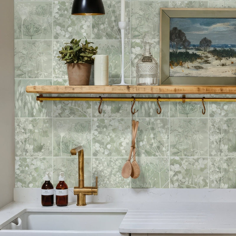 Wild Botanicals Porcelain Green By Clarissa Hulse