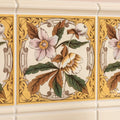Windflower Single Tile on County White