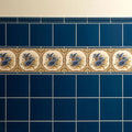 Windsor Blue Field Tile – pattern detail