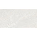 Wonder bright matt 30 x 60cm sleek light gray marble effect tile with subtle veining and polished finish