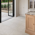 Wychwood claire porcelain matt floor tiles 60 x 90cm light beige stone with subtle natural texture