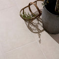 Wychwood Claire Porcelain Paving Textured beige stone-effect paving tile