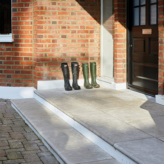 Wychwood Limestone Paving Etched Finish - alternate view