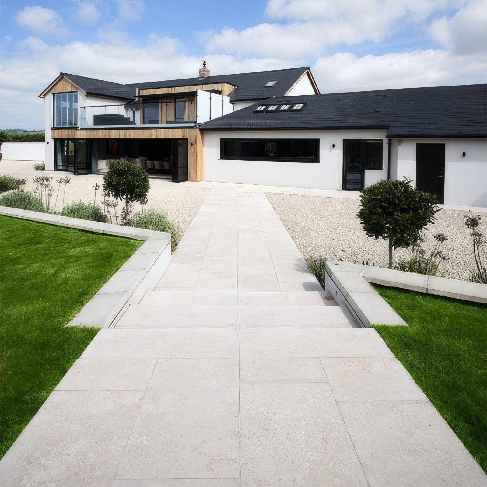 Wychwood Limestone Paving Etched Finish