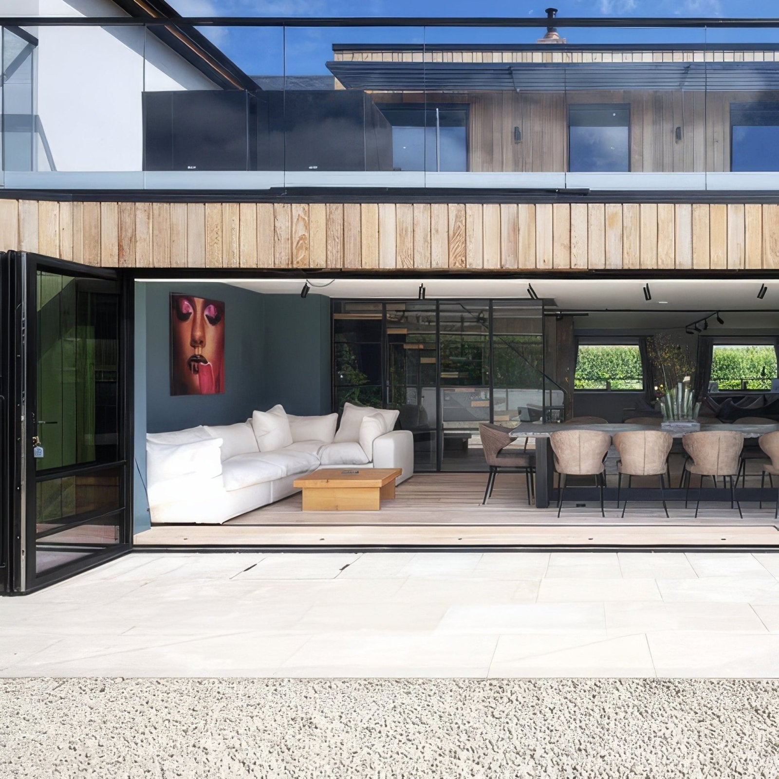 Wychwood Limestone Paving Etched Finish