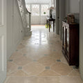 Wychwood Limestone Tumbled Finish 40 x 40cm in a bathroom setting
