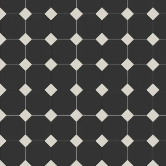 York Black and Dover White Inverted