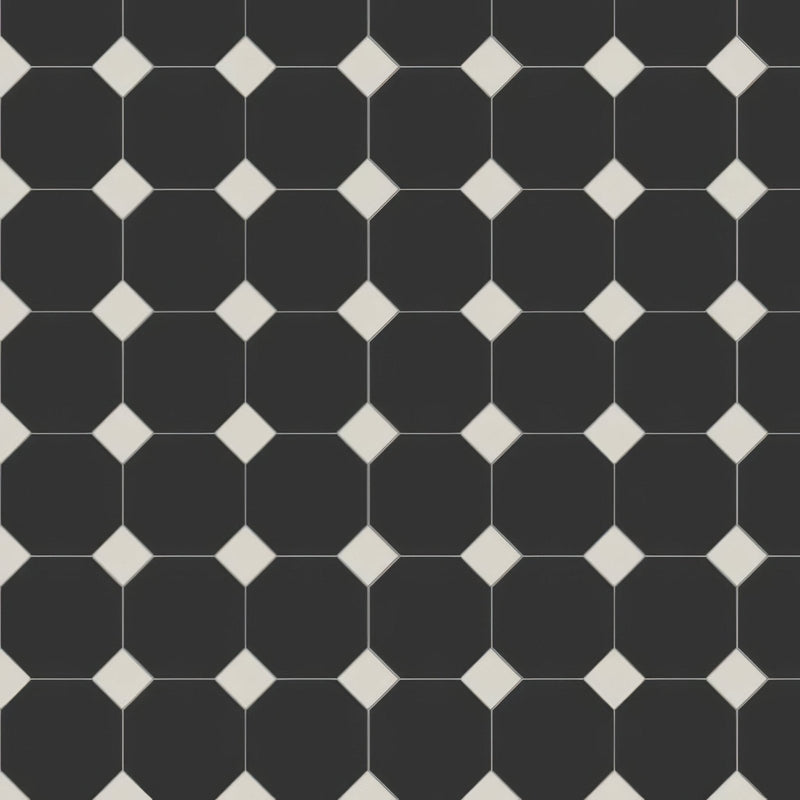 York Black and Dover White Inverted