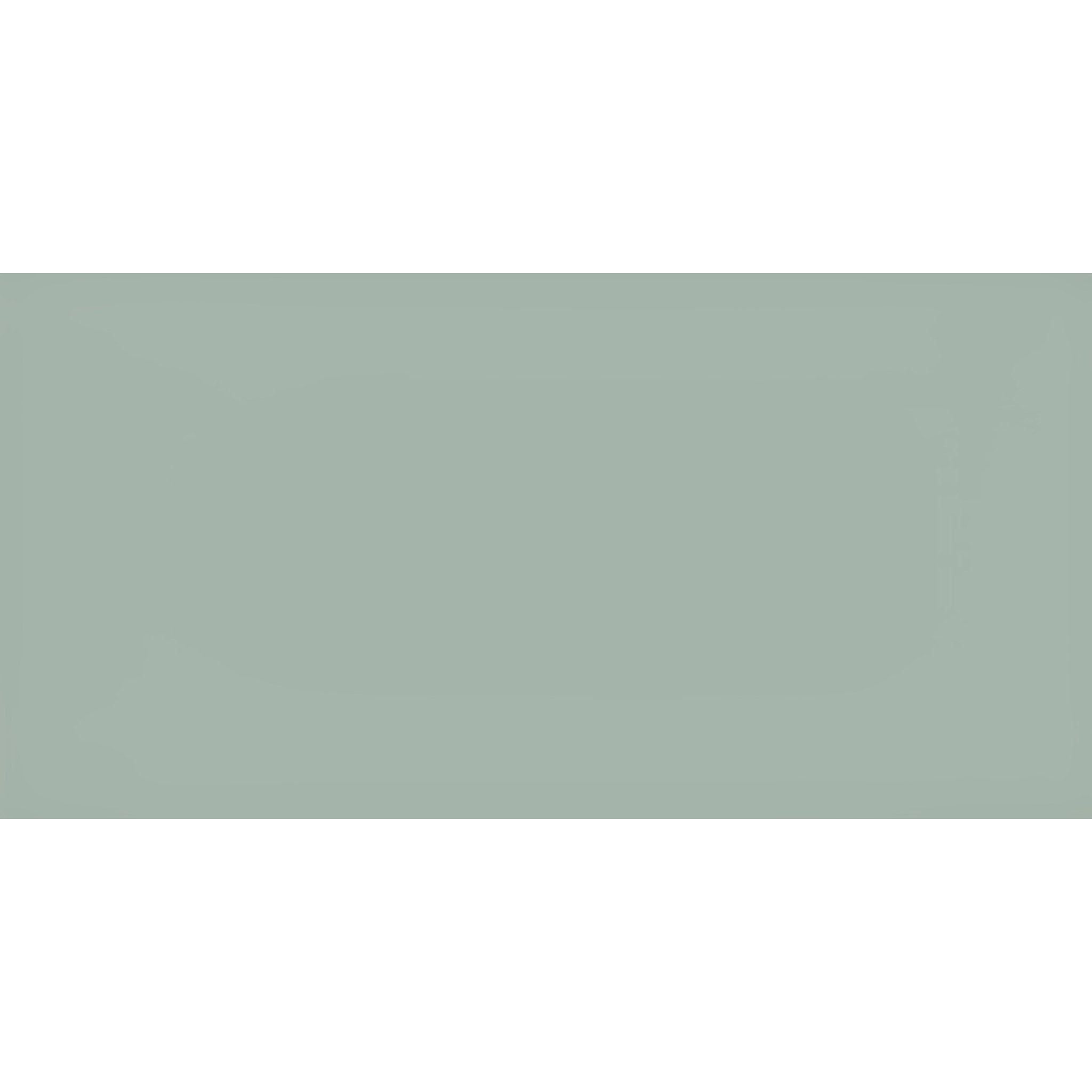 Solid sage green rectangular panel made of clear glass brick from Yukon for decorative and architectural use