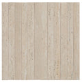 Beige stone tile with vertical plank design and natural texture in zahara porcelain bamboo mosaic pattern