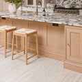 Zahara Porcelain Matt beige stone-effect porcelain tile