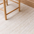 Light beige stone tile floor with subtle natural veining in zahara porcelain matt finish