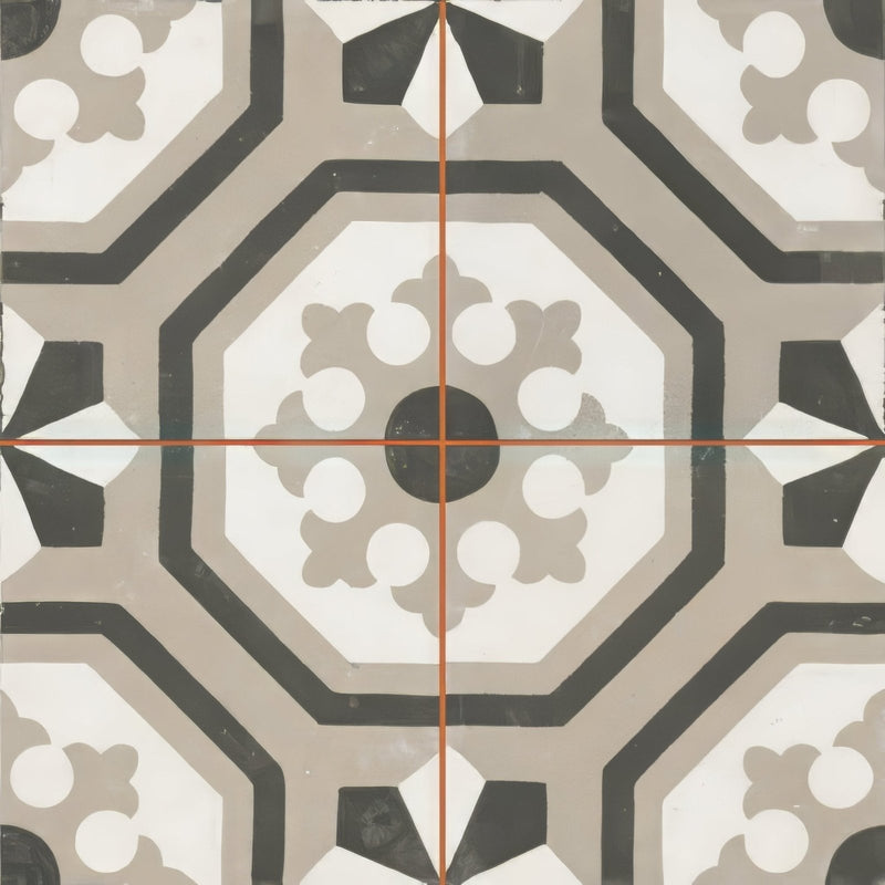 Zayda Grey Matt Vitrified Ceramic 450x450mm