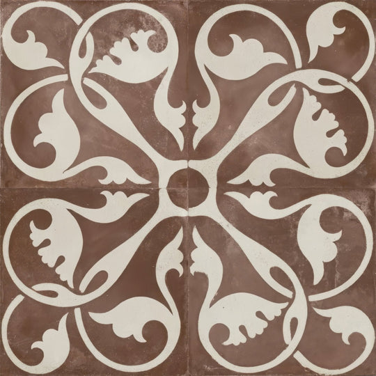 Zayda Mocha Matt Vitrified Ceramic 450x450mm