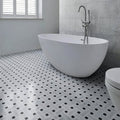 Zen Marble Grand Basket Weave Mosaic – detail view 3